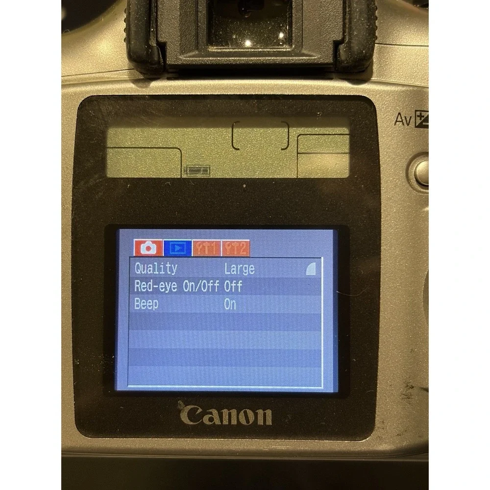 Canon EOS Rebel DSLR Camera 6.3 / Lens Kit EF-S 18-55 With Memory Card New Batt